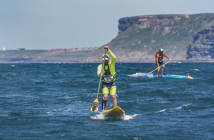 Focus on your own performance in a downwind race