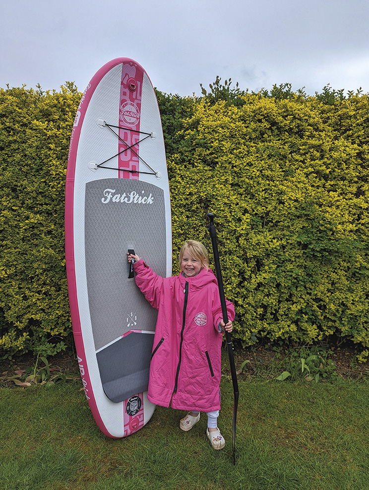 FatStick 7’6 x 30” x 4” Child’s iSUP board