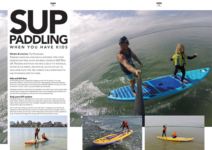 SUP with kids