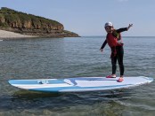 Stand up paddleboarding in Pembrokeshire, South Wales