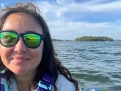 Natasha Sones SUPing Finland