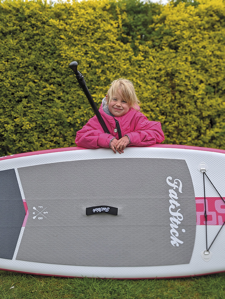 FatStick 7’6 x 30” x 4” Child’s iSUP board