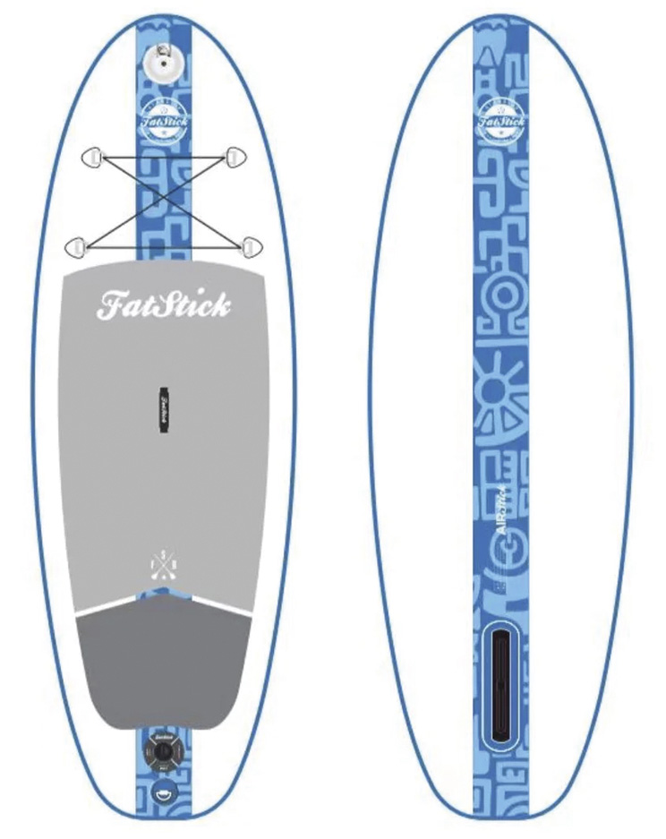FatStick 7’6 x 30” x 4” Child’s iSUP board