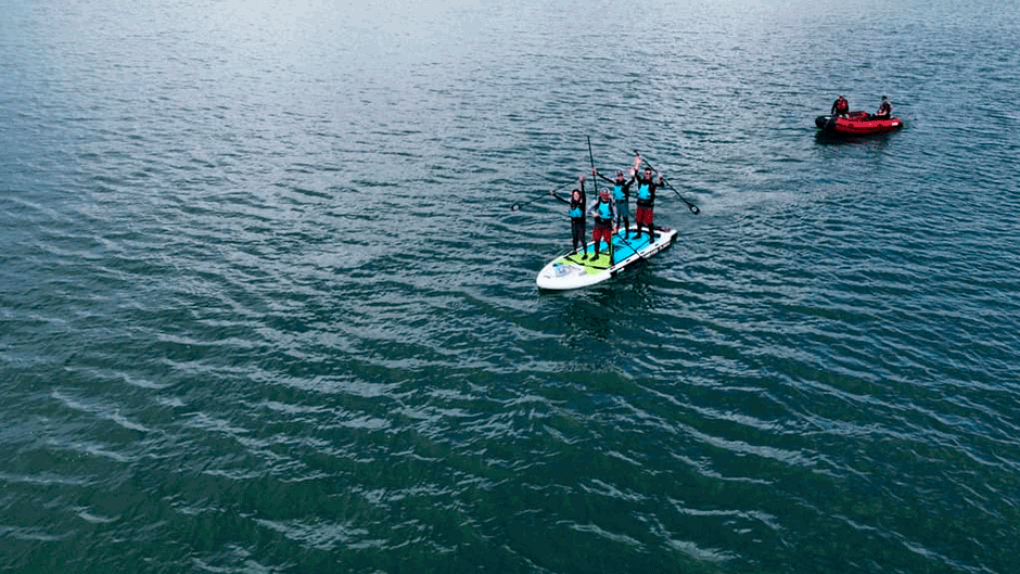 East of England Paddlesports: Circumnavigation around Mersea Island on a Mega SUP