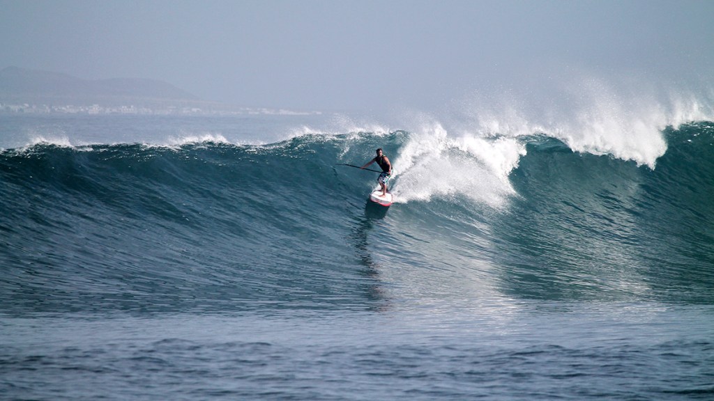 Rob Small SUP surfing