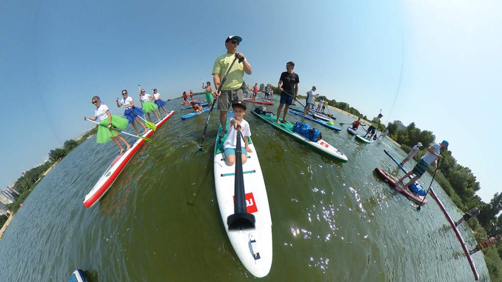 Lyuk Kolomiets and his son