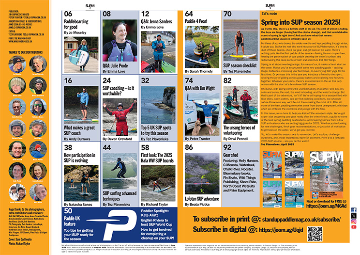 SUPM contents April 2025