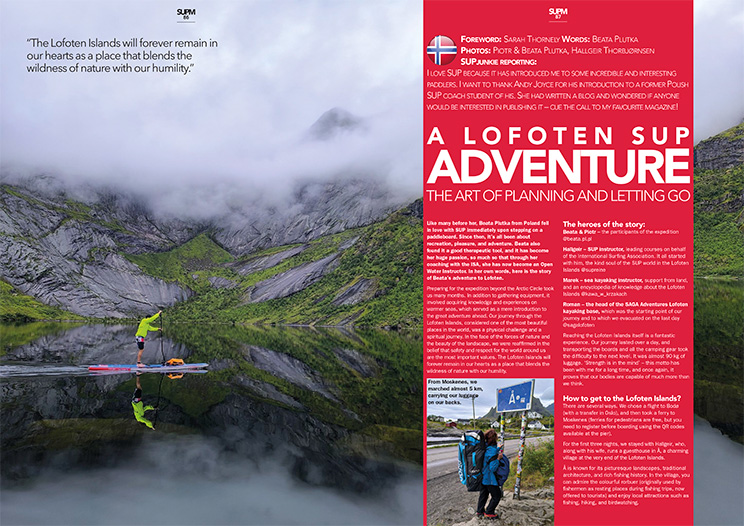 Lofoten SUP adventure