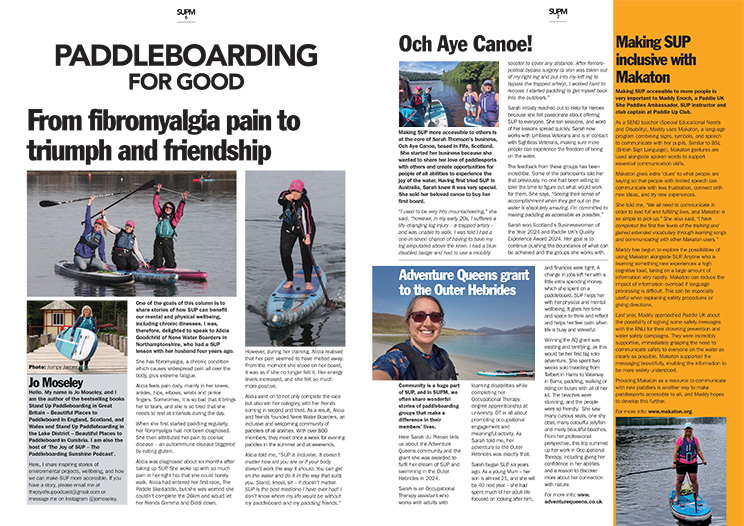 Paddleboarding for good