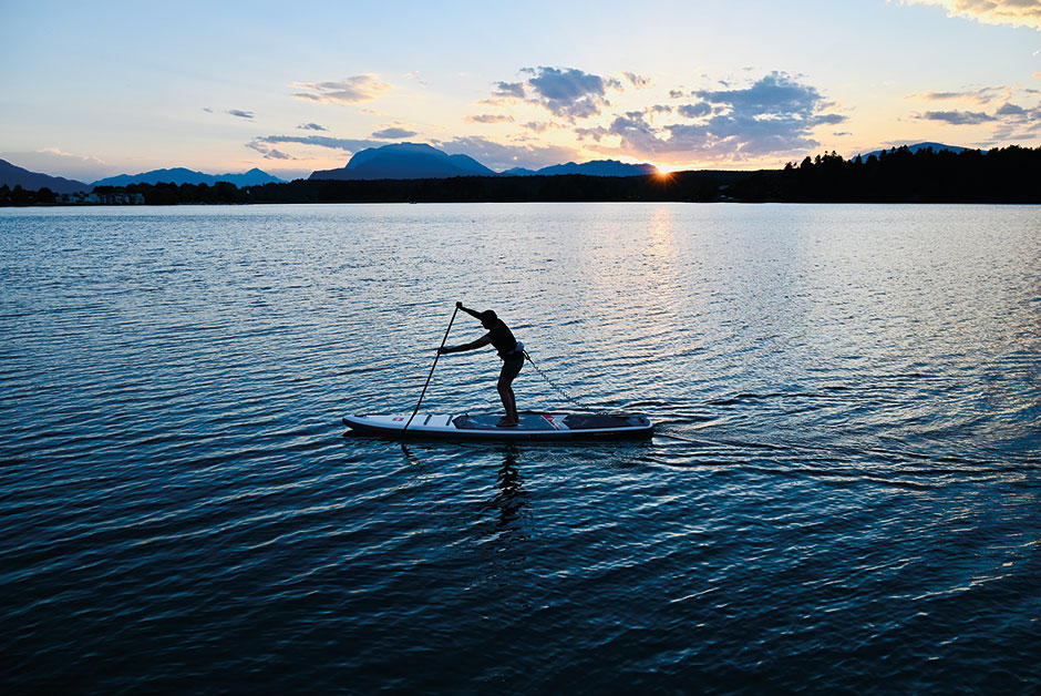 Sunset in Austria. Photo: Antony