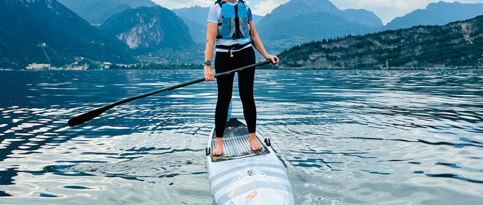 Sarah Thornely, Lake Garda, Italy. Photo: Sarah Perkins