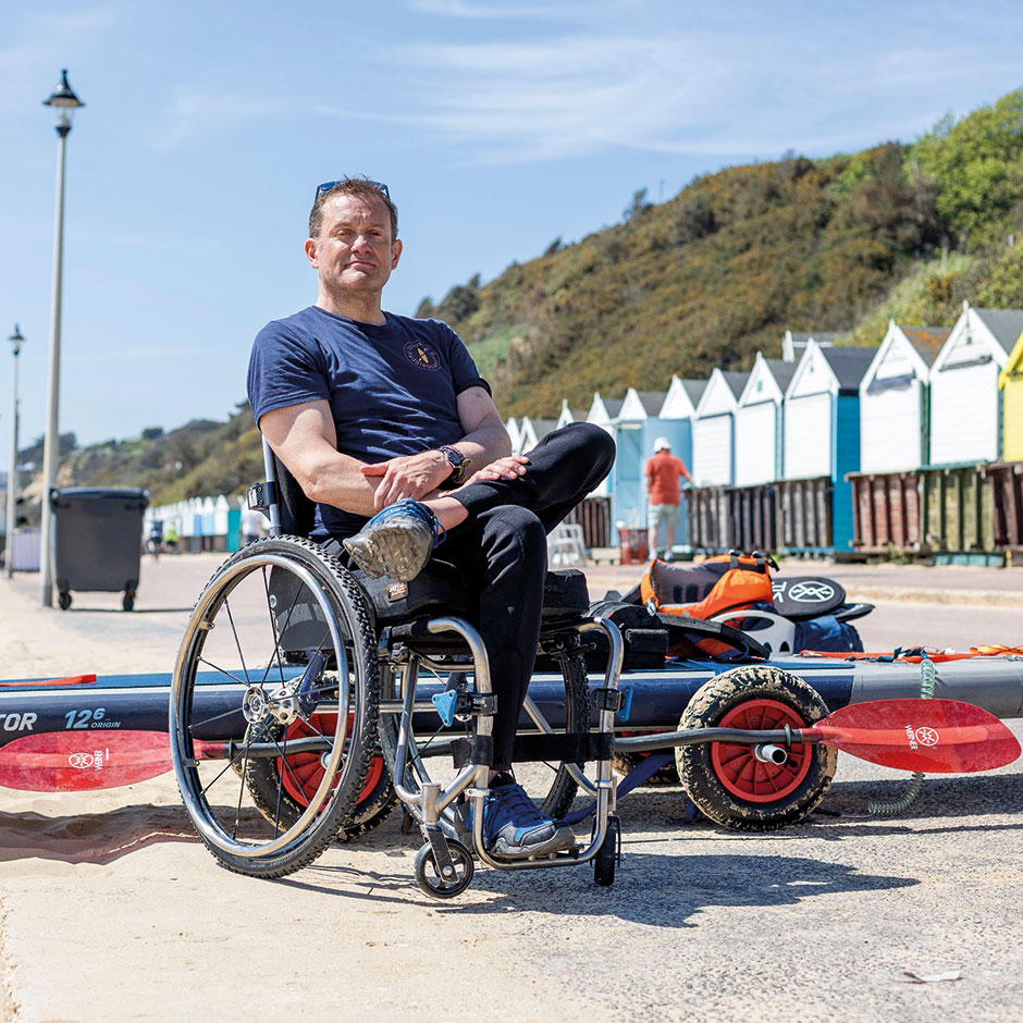 Will Behenna of Inclusive Paddleboarding