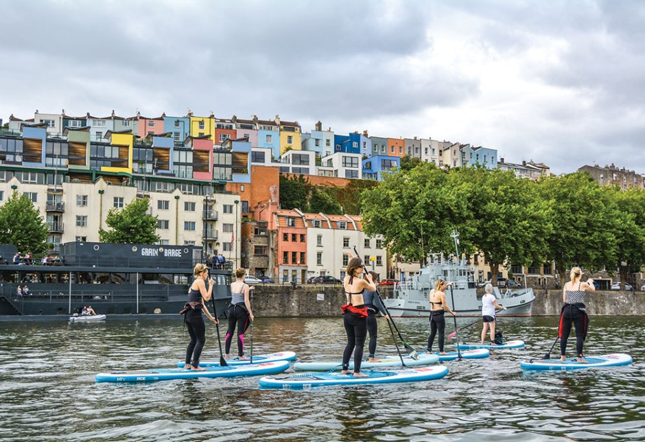 Bristol Floating Harbour. Photo: SUP Bristol